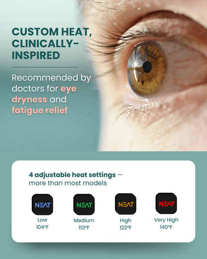 Recommended by doctors for eye dryness and fatigue relief