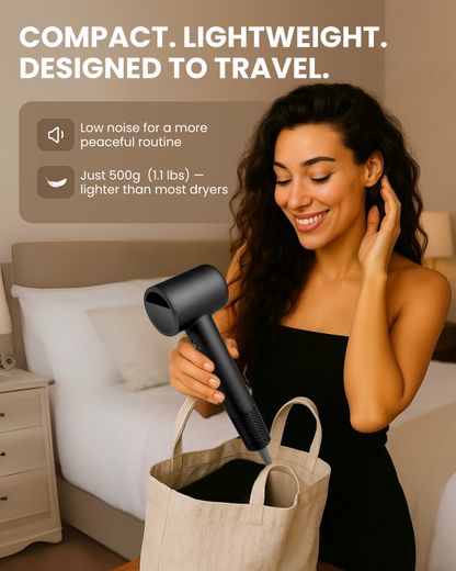 Compact & Lightweight Design for Travel Friendly